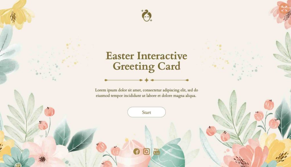 Easter Interactive Greeting Card